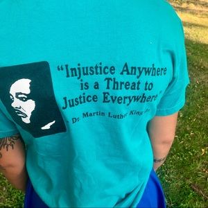 MLK Jr. Tolerance and Equality custom club t-shirt